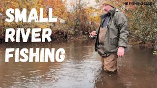 Trotting a stick float down a small UK river