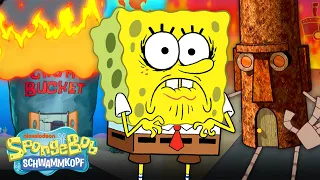 SpongeBob | Bikini Bottom wird 20 Minuten lang ZERSTÖRT | SpongeBob Schwammkopf