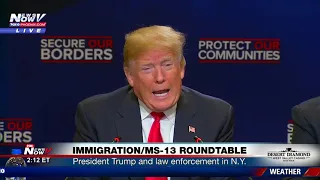 ANIMALS: President Trump Describes MS-13 Gang Members