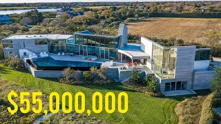 $55,000,000 | 6 bd | 11 ba | 11,000 sqft | 115 Beach Ln, Wainscott, NY 11975 | For sale