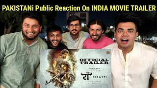 Pakistani public Reaction To Beast - RAW Hindi Trailer | Thalapathy Vijay | Sun Pictures | Nelson