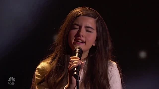 Angelina Jordan - Someone You Loved - (edited video with studio quality rehearsal audio)