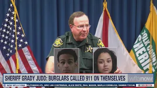 'May be the dumbest guy on Earth' Sheriff Grady Judd: Burglars call 911 for help moving stolen goods