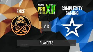 CS:GO - Complexity vs. ENCE [Mirage] Map 2 - ESL Pro League Season 12 - Playoffs - EU