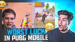ðŸ¥²Worst Luck Ever in PUBG Mobile - Funniest Moments Ever in BGMI/PUBG