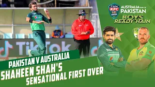 Shaheen Shah's Sensational First Over | Pakistan vs Australia | 3rd ODI 2022 | PCB | MM2T