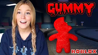 Escape Roblox Gummy House with My PB and J Family!