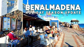 Benalmadena Spain Holiday Season Update December 2021 Costa del Sol | Málaga [4K 60fs]