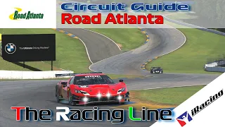 iRacing |  Ferrari Challenge 296 GT3 | Circuit Guide - Road Atlanta Full - 1.19.1 - Week 4