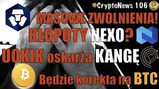 Kłopoty NEXO, UOKiK oskarża Giełdę KANGA, Skreślam WAVES! Spodziewam się korekty na BTC!