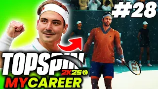 Let’s Play Top Spin 2K25 Career Mode | MyCareer #28 | OUR FIRST TS 500 TOURNAMENT