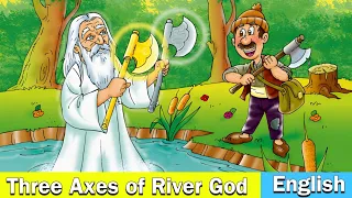 Three Axes of River God | Moral Story For Kids | English Story | Fairy tales