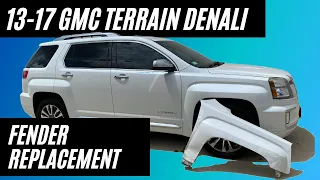 2013-2017 GMC Terrain Denali How-To Fender Replacement | ReveMoto