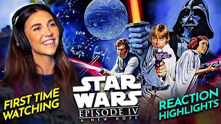 Coby “forces” herself to watch STAR WARS A NEW HOPE (1977) Movie Reaction FIRST TIME WATCHING