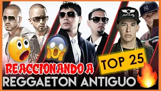 Reaccionando a Top 25 de Reggaeton Antiguo | Caleta TV