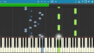 Fiona Apple - Shameika - Synthesia Piano Tutorial (Piano Only)