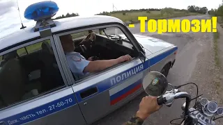 Погоня ДПС на моте! Мотоциклисты против полиции. Подборка!