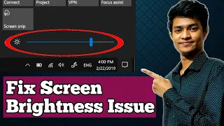 How To Fix Screen Brightness Won't Change | Fix Brightness Problem In Windows 10