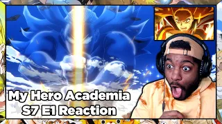 STAR AND STRIPE VS SHIGARAKI IS WILD AF!!! My Hero Academia Season 7 Episode 1 Reaction