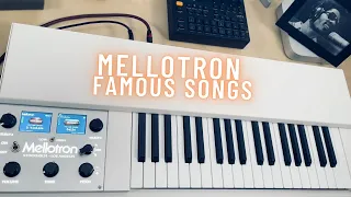 Mellotron Famous Songs
