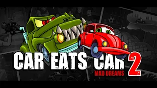 очень странная и интересная игра про автомобилей кусачек-car eats car 2 mad dreams.#1