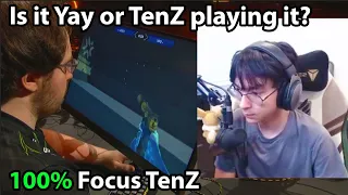 TenZ is so FOCUS on Yay AIMLAB like he's Playing it