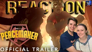 PEACEMAKER TRAILER REACTION!! (DC Official | HBO Max | James Gunn The Suicide Squad)