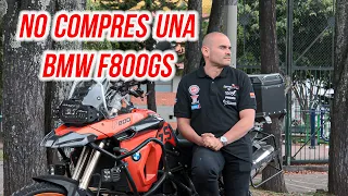 💥Porqué no deberías comprar una BMW f800gs | Review💥