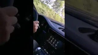 Porsche GT3 @ 300kph on the Autobahn