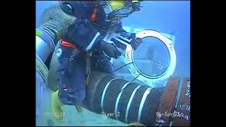 Commercial Diving Offshore | 10"Closing Spool Installation