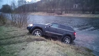 Jeep Grand Cherokee 2005 off road 3 test river