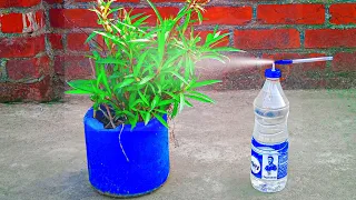 how to make water spray bottle at home | easy water spray