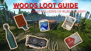 Tarkov Woods Loot Guide Make MILLIONS of RUBLES EASY with this Woods loot guide!