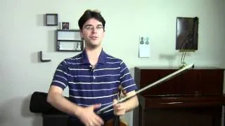 Prevent a crooked violin bow - The #1 bad habit learning violin