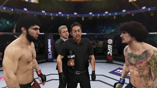 Sean O'Malley vs. Zabit Magomedsharipov (EA Sports UFC 3) - CPU vs. CPU - Crazy UFC 👊🤪