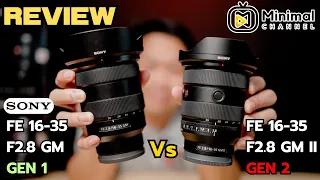 รีวิว เปรียบเทียบ Sony Fe 16-35 F2.8 GM ii กับ Sony Fe 16-35 F2.8 GM เป็นอย่างไรมาดูกัน