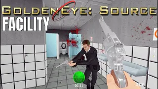 GoldenEye: Source 2022 Gameplay on Facility