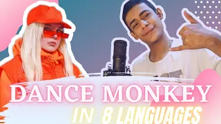 DANCE MONKEY IN 8 LANGUAGES | Google Certified | Abhishek Toor