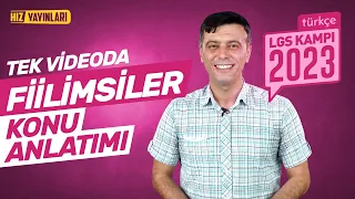 TEK VİDEODA HALLET! 8. Sınıf Türkçe Fiilimsiler Full Konu Anlatımı: LGS 2023 Kampı Genel Tekrar 2023