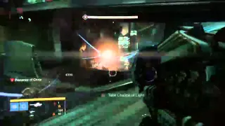 Destiny PS4 Beating Crota (Swordbearer perspective)