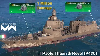 IT Paolo Thaon Ship - with Best Tier 2 Cannon - Modern Warships