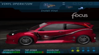 Need For Speed Underground 1 Beta icons/menus/sounds/ect