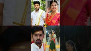 Aadhya & Srinu 🆚 Ramalakshmi & Shourya 😀 Padamati Sandhya Ragam Serial 💓 #shorts #youtubeshorts