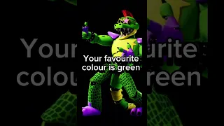 What Your Favourite FNAF Character Says About You Security Breach Edition #fnaf #shorts #subscribe