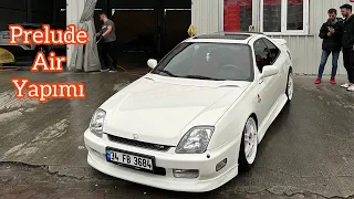 TÜRKİYE DE NADİR BULUNAN HONDA PRELUDE 2.2 VTİ YE AİR YAPTIK/BOL MAKARALI/KALYON AİR/BURHAN BİRBEY