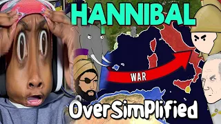 Hannibal is a genius| The Second Punic War - OverSimplified (Part 2) Reaction