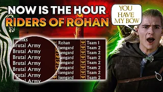 Rohan VS 7 Brutal Army | BFME1 Patch 2.22 Gameplay