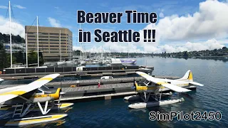 MSFS 2020/Real Pilot/DeHavilland Beaver DHC-2 Seaplane/Seattle/Floats