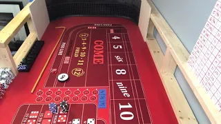 Day 2 hit and run craps strategy