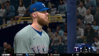 MLB The Show 24 Gameplay: Texas Rangers vs Tampa Bay Rays - (PS5) [4K60FPS]